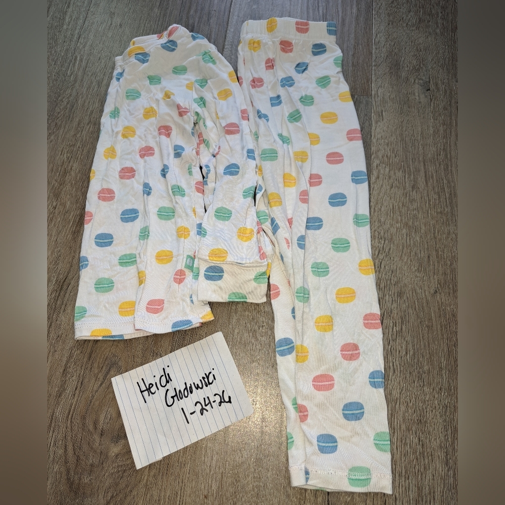 Bamboo Macaron  Kids Pajamas